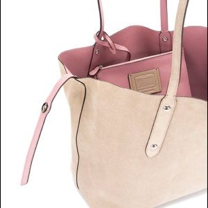 Coach Reversible Suede Tote